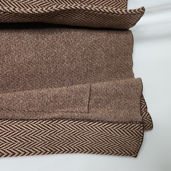 J. Crew Womens Sophie Open-Front Cardigan/Sweater w/ Pockets Size XS Brown/Beige - Picture 8 of 9